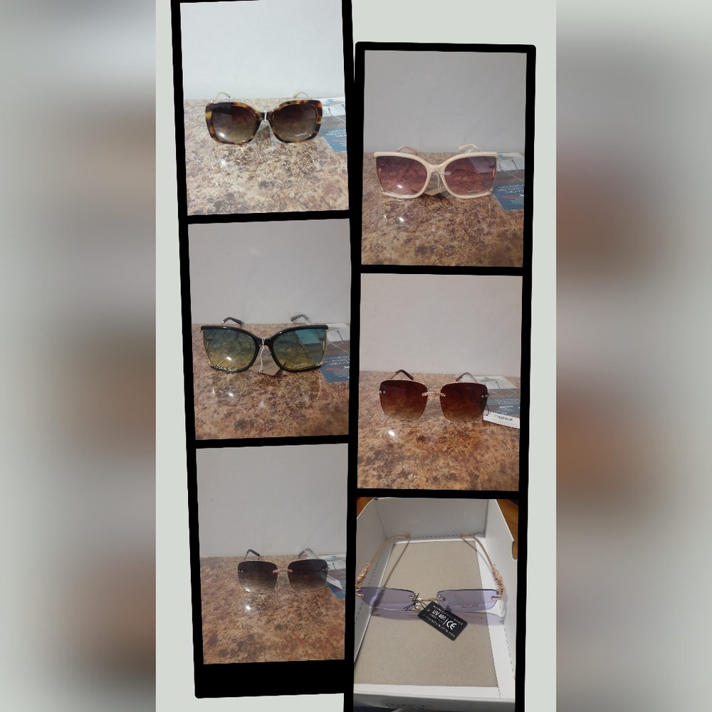 Women's Lot 36 Pairs  Sunglasses Fashion Designer Shades Wholesale Mix
